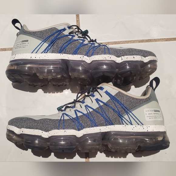Nike Air Vapormax Run Utility (Light Silver/dark Grey) size mens 9.5 - Picture 7 of 7